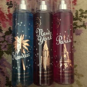 Bath and Body Works Destination Mist Set
